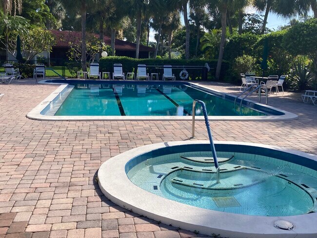 Pool and jacuzzi