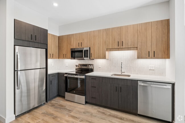 2BR, 2BA - 1,020SF - Kitchen
