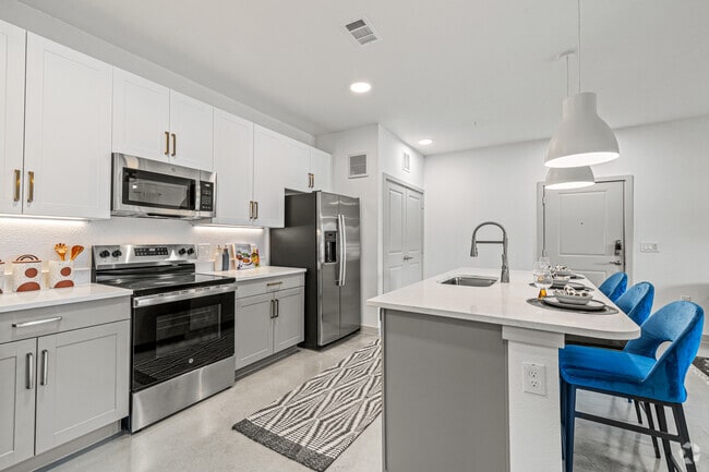 2BR, 2BA - 1,177SF - Kitchen