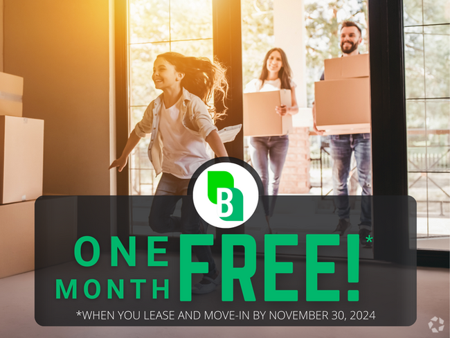 Building Photo - Move in by 11/30, and receved 1 Month FREE... Rental