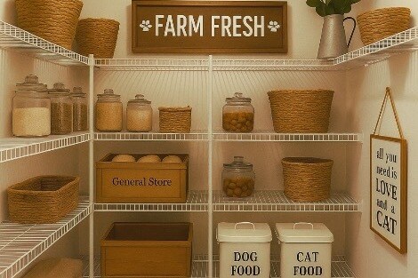 Kitchen pantry- Imagined by AI