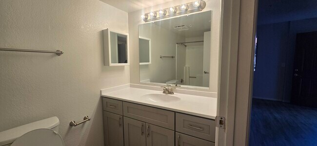 Generous storage cabinets - Hidden Village