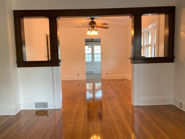 Dinning room view of living room - 1444 33rd St House