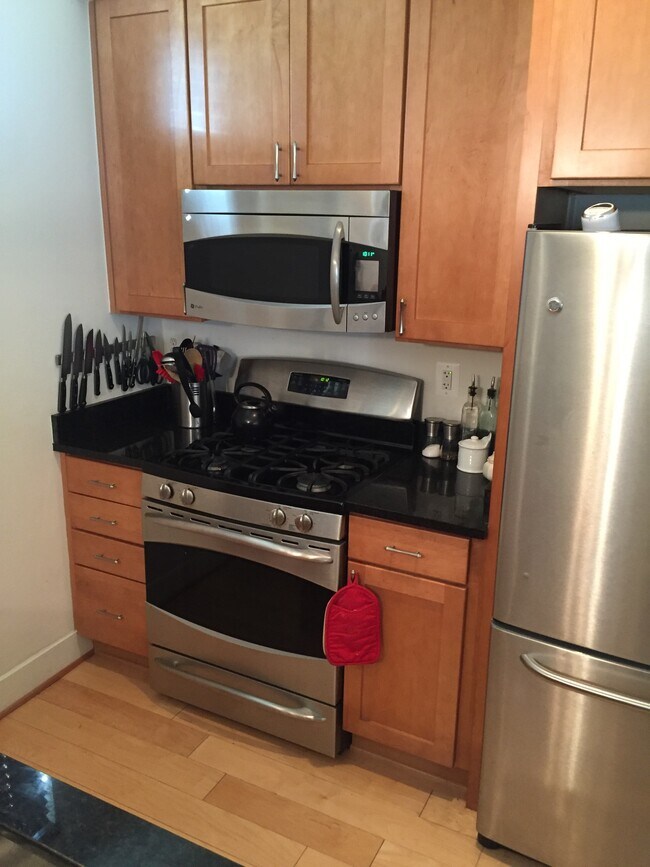 Stainless steel appliances in great shape. - 1425 11th Street Northwest Unit 104