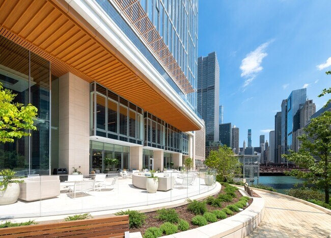 Relaxing river views from the sun deck