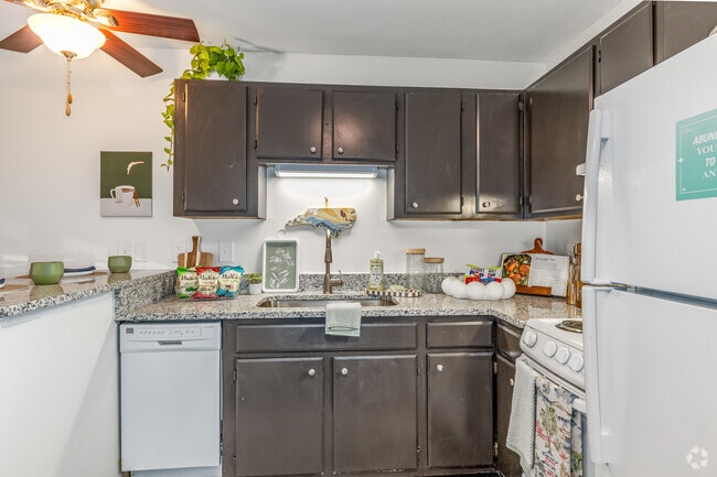 1BR, 1BA - 540SF - Kitchen