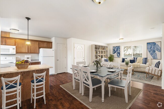 Living & Dining Area at Pine Tree Park - Pine Tree Park Rental