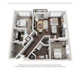 B5 floor plan The Carson