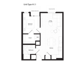 A1.1 floor plan Addison