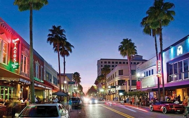 Explore the vibrant atmosphere surrounding Ponte Verde Apartments at Palm Beach Lakes, where lively streets blend with palm-lined avenues. Enjoy local dining, shopping, and entertainment just steps from your door. Come see your future lifestyle today!