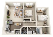 B2 floor plan Timberlinks At Denton