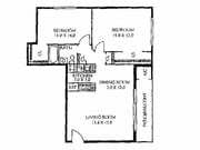 2BR/1BA