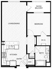 Plano de planta de The Bohemian, Archivo Broadstone