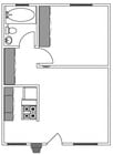 One Bedroom One Bath