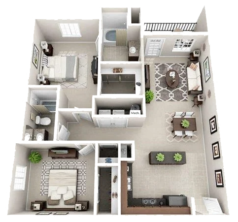 Floor Plan - Hickory