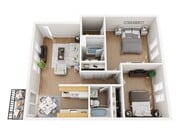 El distrito en Sherman_Norwegian_2x2