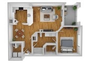 1 dormitorio | 1 baño | 72 metros cuadrados