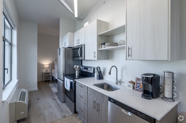 Studio - 491SF - Kitchen Area