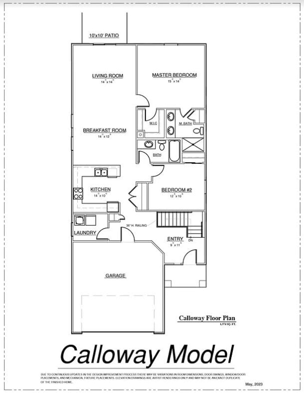 Calloway Floorplan