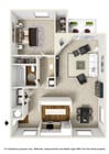 A4 floor plan Chazal Scottsdale