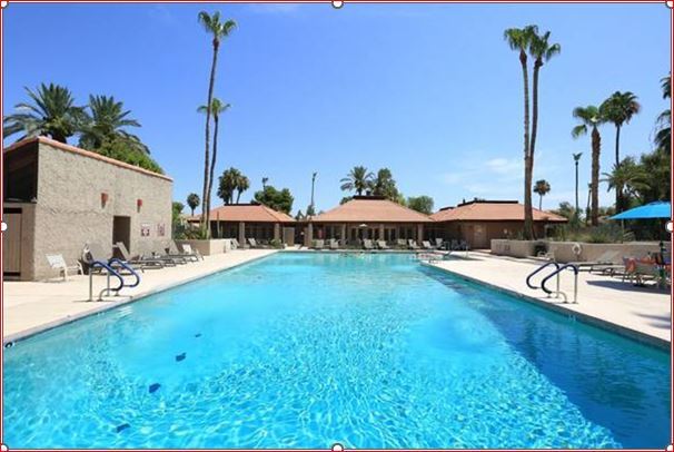 Clubhouse and 1 of 2 Heated Pools - 7348 N Via Camello del Norte Apartment Unit 219