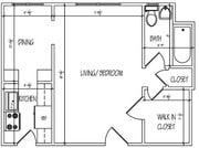 Lewis Manor Efficiency Studio