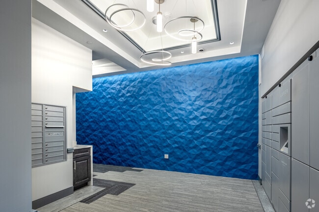 Lobby Featuring the LuxerOne Packaging System