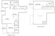 1,414 square foot two bedroom, three bath apartment home with mezzanine