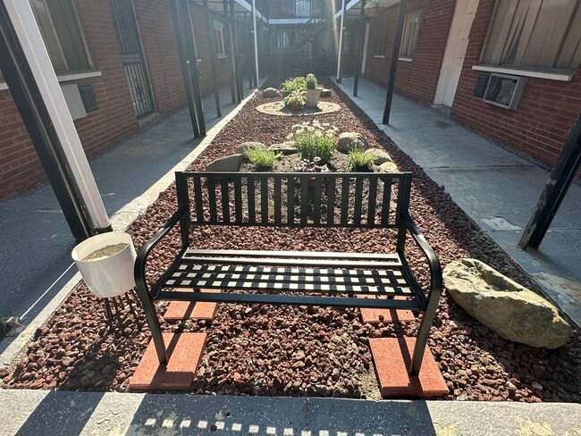 Outside Court Yard - 12775 Plymouth Rd