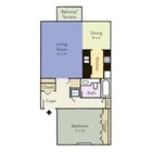 1BR/1BA