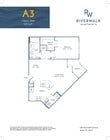 A3 Floor Plan - 1 Bedroom