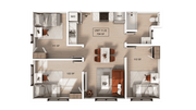 3 Bedroom | 1 Bathroom B Apartment