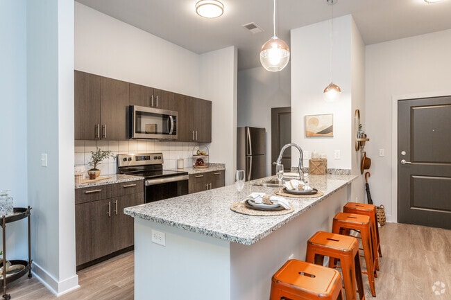 1BR Halston - Kitchen