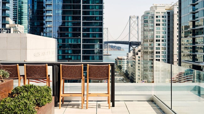 Take in the scenic views from our 4 terraces!