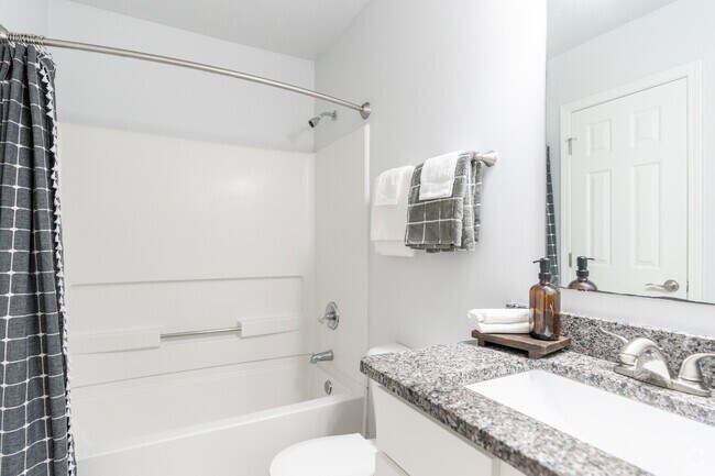 Modern Bathrooms with Granite Countertop