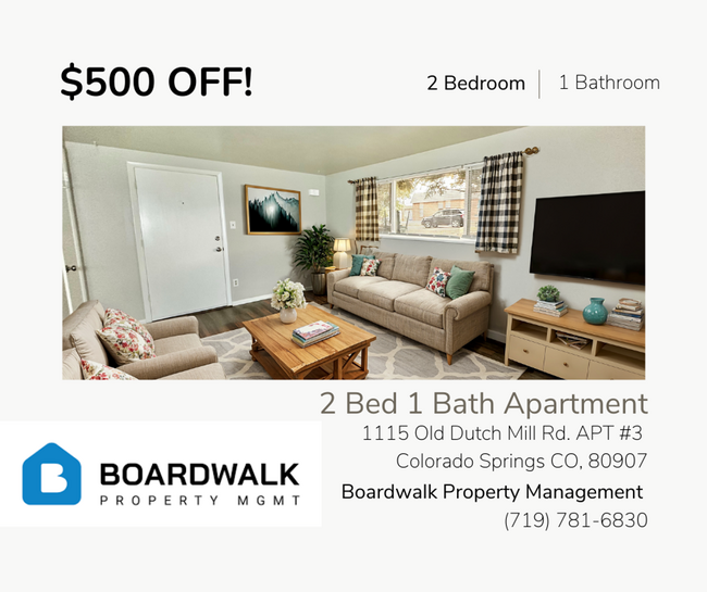 $500 off your 1st month! - $500 off your 1st month! Apartment Unit 3