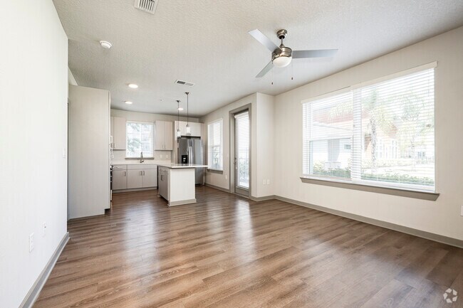 2BR, 2BA - 1,122SF - Living Room