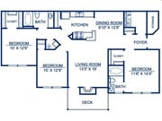 3BR/2BA