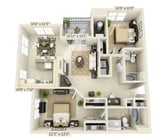 2BR/2BA