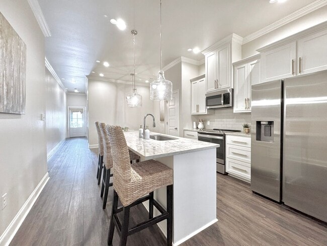 Photo - Elegant Townhouse in StoneLake Village – Stylish 3BR/2BA with Garage & Patio