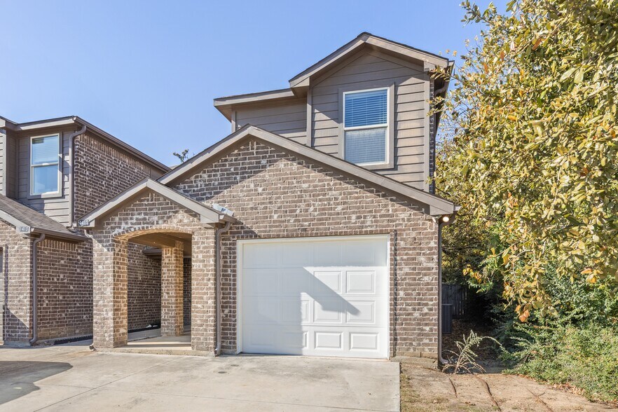 Duplex Exterior - Renovated Unit