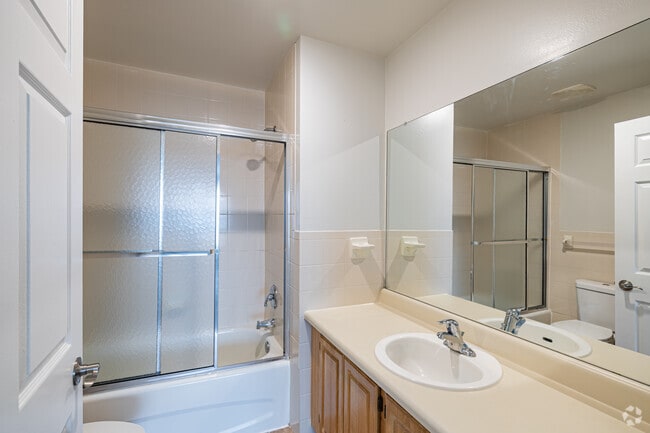 2BR, 2BA - 1,055SF - Primary Bathroom - C