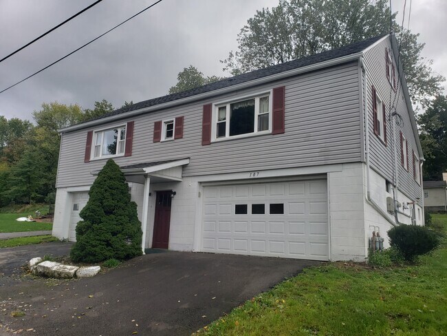 Street Facing View (107 is on the right side of duplex)