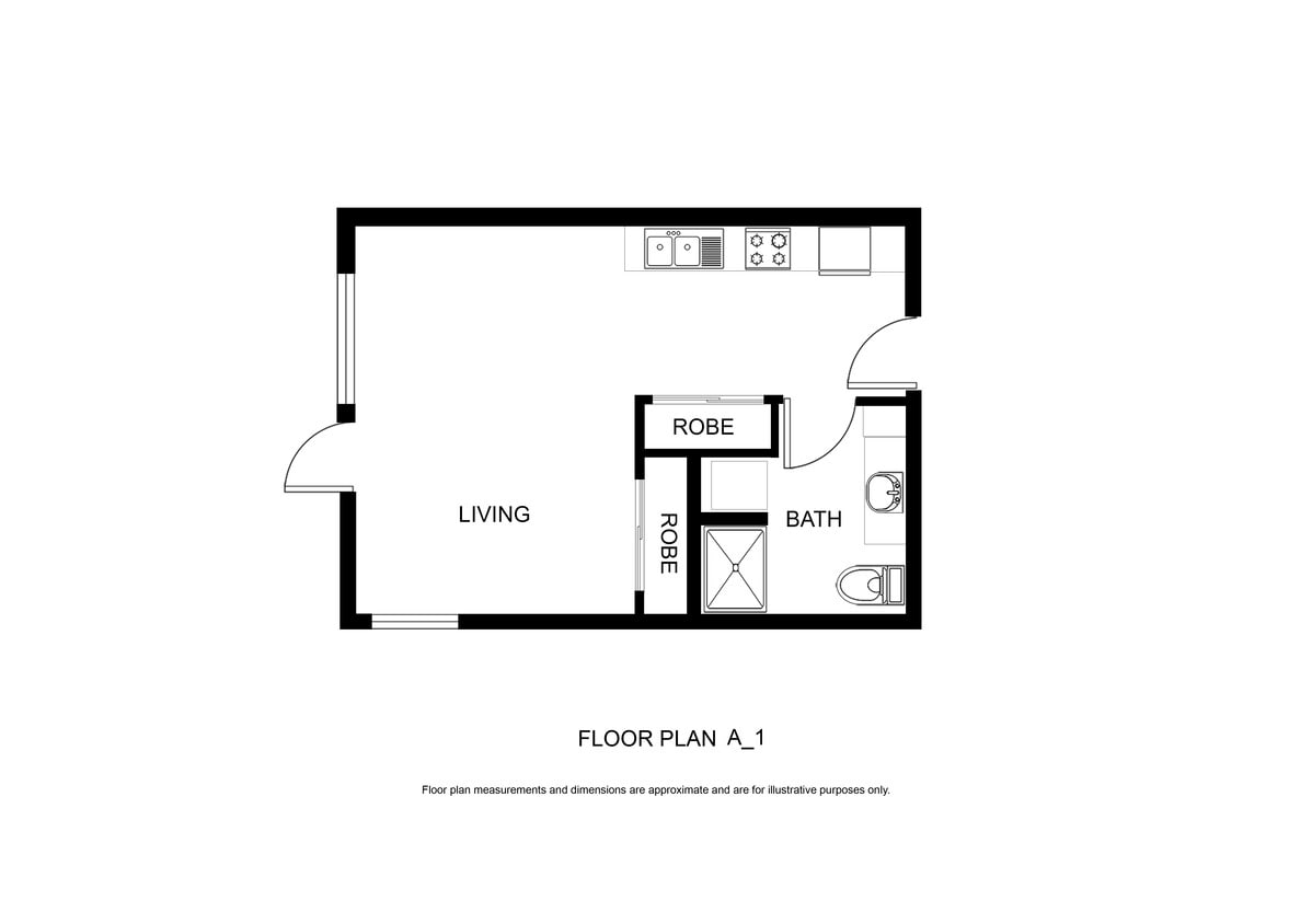Floor Plan - Studio