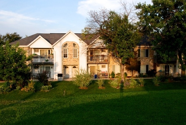 Front of building