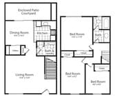 3BR/1.5BA