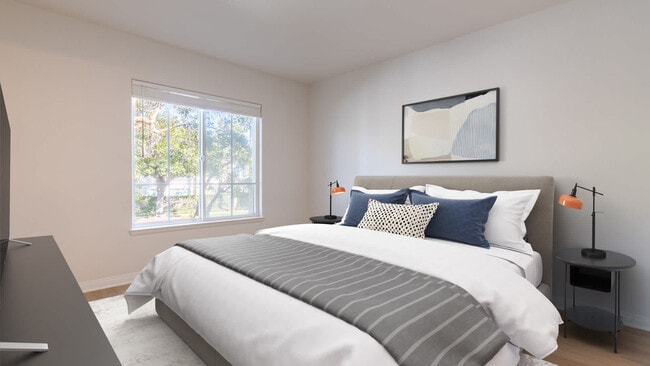 Bedroom with Hard Surface Flooring