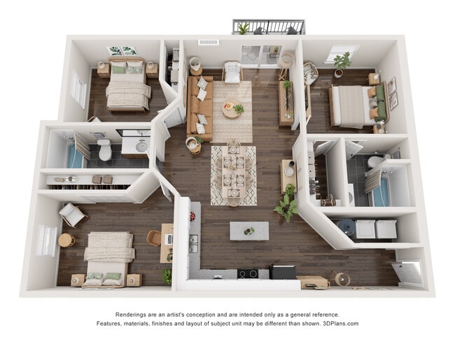 3 Bed/2 Bath - Elmview II Apartments