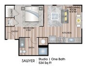 534 Square Feet
