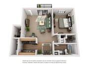 1 Bedroom | 1 Bath | 730 SF